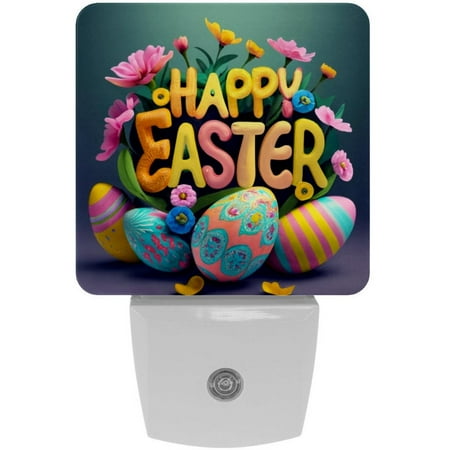 

Easter LED Square Night Lights - Small and Stylish Energy-Saving Lamps