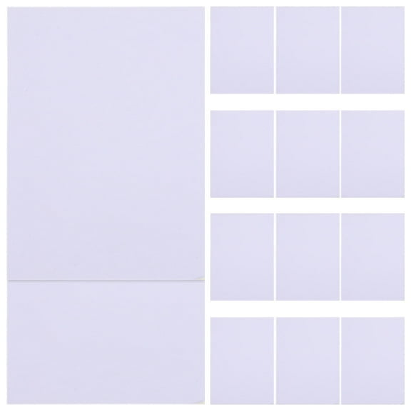 Raindrops 20Pcs Picture Mats for Photos White Cardstock Mat Inserts for Frames