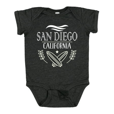

Inktastic San Diego California Cute Surfing Gift Baby Boy or Baby Girl Bodysuit