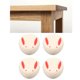 thumbnail image 5 of Protector de borde de mesa, 12 piezas Protectores de esquina Protectores de esquina Protectores de esquina de mesa Valor inmejorable, 5 of 5