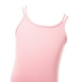 thumbnail image 6 of iEFiEL Kids Girls Spaghetti Strap Ballet Dance Leotard,Sizes 3-14 Pink 5-6, 6 of 7