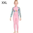 thumbnail image 2 of Muebles multicolores Traje de buceo Mangas largas y pantalones Mono de traje de baño para Snorkel Surfing Aplicable a todas las temporadas Rosa XXL sidaley OD003660-05, 2 of 7