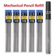 thumbnail image 4 of 6 Boxs Students Creative Replace Black 0.3/0.5/0.7/0.9/1.3/2.0mm Erasable Mechanical Pencil Lead Mechanical Pencil Replacement Refill Mechanical Pencil Refill Automatic Pencil Refill 0.7MM, 4 of 8