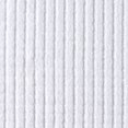 thumbnail image 7 of Hotel Style 6-Piece Egyptian Cotton Textured Bath Coordinate Towel Set, Arctic White, 7 of 7