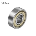 thumbnail image 3 of Uxcell 608ZZ Ball Bearings 8mmx22mmx7mm Carbon Steel Double Shield 16 Pack, 3 of 6