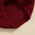 thumbnail image 6 of Okbabeha Toddler Baby Girl Boy Sweaters Knit Long Sleeve Crewneck Warm Pullover Sweatshirt Fall Winter Clothes 0-5T, 6 of 7