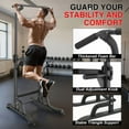 thumbnail image 7 of Power Tower Pull Up Bar and Dip Station Adjustable Height Dip SCarefully Selected Multifunctional Indoor Adult Horizontal Bar Training Pull-Up Rack Fitness Equipment Single And Double Bar Rack Pull-Up, 7 of 7