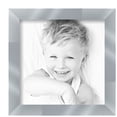 thumbnail image 2 of ArtToFrames 10" x 10" Stainless Steel Picture Frame, 10x10 inch Silver MDF Poster Frame (WOM-5313),  Pack, 2 of 8