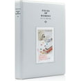 thumbnail image 1 of BAMAIA 128 Pockets Grey Mini Photo Album for Fujifilm Instax Mini 7s 8 8+ 9 25 26 50s 70 90 Instant Camera & Name Card, 1 of 5