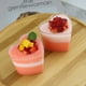 thumbnail image 3 of 50 vasos de plástico para postre, 150 ml, en forma de corazón, 3 of 4