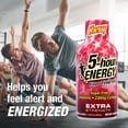 thumbnail image 3 of Energy Shots ENERGY Extra Strength Cherry, 5 horas, 30 x 57 ml, 3 of 6