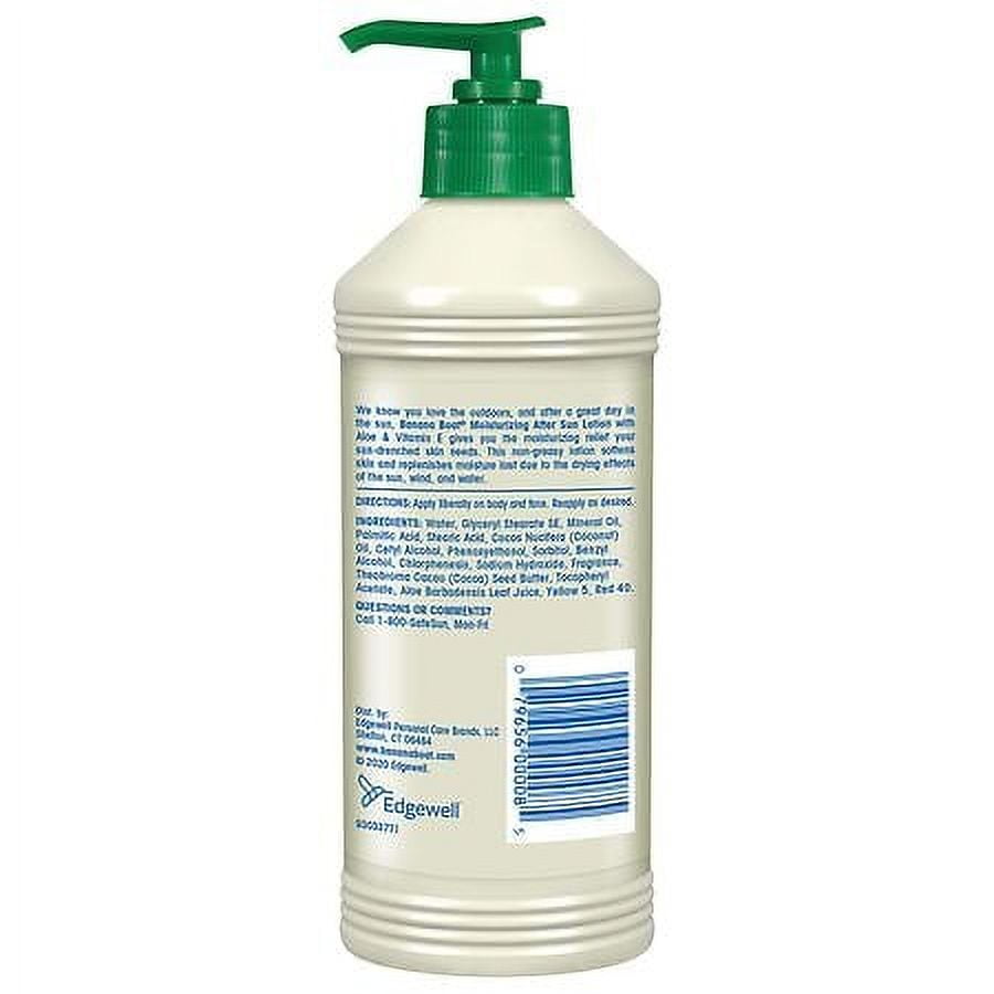 Banana Boat Moisturizing Aloe After Sun Pump Lotion 16.0 fl oz Pack of 3