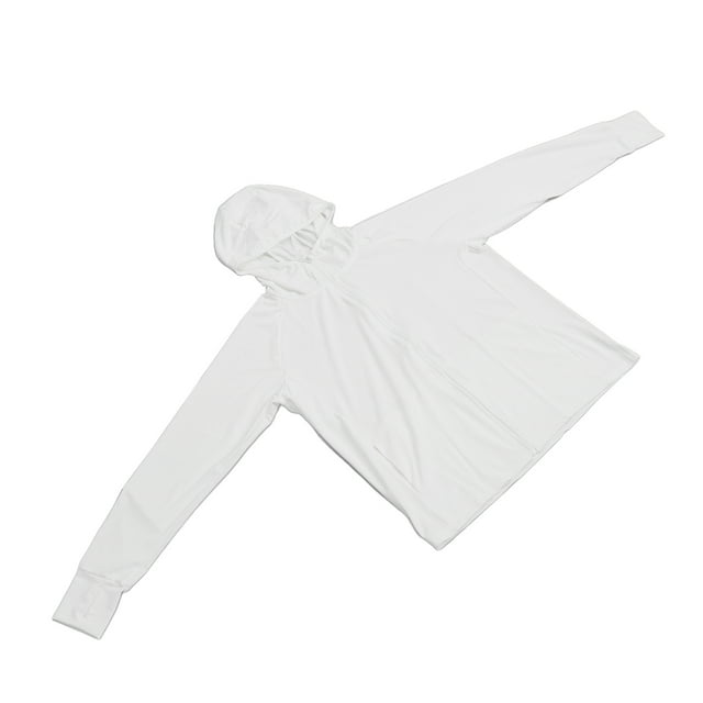Abrigo de protección solar, chaqueta con capucha de protección solar Abrigo de protección solar Chaqueta con capucha de protección solar de manga larga Compacta y ligera