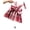Burgundy-S, variant on GASTROPOD Dog Dress, Soft Skin-Friendly Breathable Classic Plaid for Small Dogs, Burgundy S