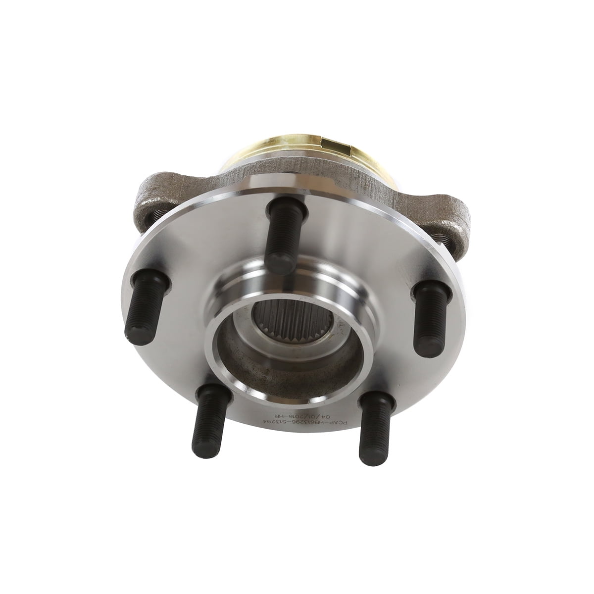 AutoShack Front CV Axle Shaft Wheel Hub Bearing Assembly for Nissan, Altima 2007-2012, FWD L4 2.5L - Driver and Passenger Side - With ABS, 5-Lug