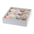 thumbnail image 2 of YBM Home Plastic Honeycomb Drawer Organizer for Undergarments, 8-Pieces, 2 of 3