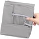 thumbnail image 5 of Bolsa de cama colgante - Organizador de cama colgante - Tira ajustable para colgar - Organizador de cama colgante multiusos para el hogar - Riel para cuna de bebé - Gris, 5 of 5