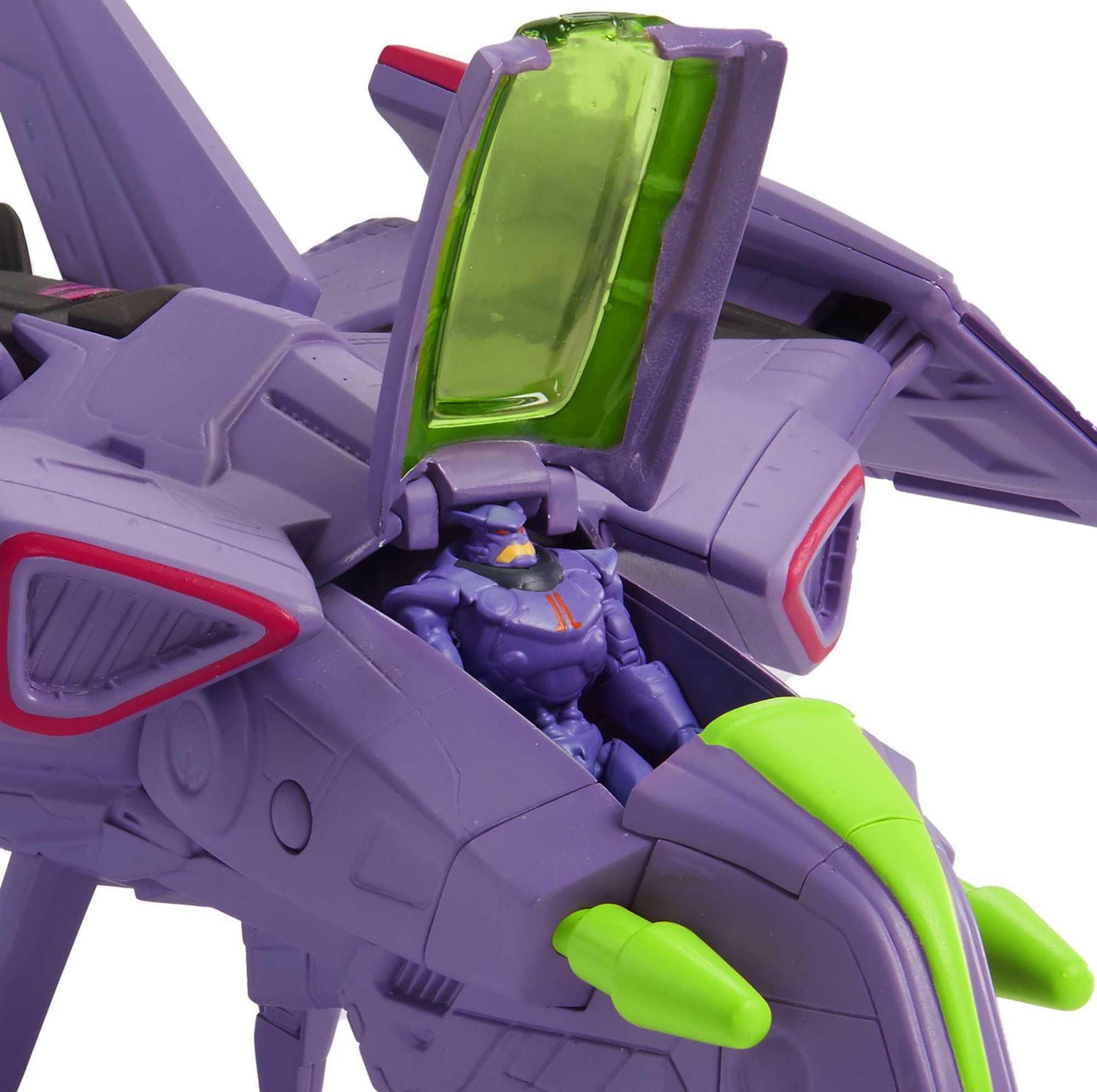 Disney Pixar Lightyear Hyperspeed Series Zurg Fighter Ship & Zurg Figure