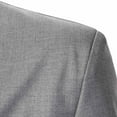 thumbnail image 3 of Vedolay Tops for Men Casual Lightweight Blazer Open Front Lapel Long Sleeve Office Jackets,Gray S, 3 of 5