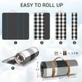 thumbnail image 6 of Extra Large Picnic Blanket, Waterproof and Foldable Beach Blanket for Camping, Park, Beach, Grass, 6 of 9
