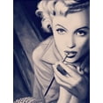thumbnail image 2 of Urban Road 12x14 Black Ornate Wood Framed with Double Matting Museum Art Print Titled - Marilyn Blue Poster, 2 of 4