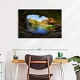 thumbnail image 6 of Elephant Stock Hamilton Pool And Waterfall Wall Art - Horizontal Canvas Wall Art - Living Room Wall Decor - Nature Canvas - Brown And Green Decor - 36" x 24", 6 of 6