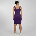 thumbnail image 5 of Women's WEAR by Erin Andrews  Purple Baltimore Ravens Wrap Dress, 5 of 5