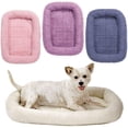 thumbnail image 3 of NIUMU Sherpa Crate Pet Bed with Bumper-Style Cushioning for Comfort in Crate, 3 of 3