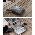 thumbnail image 4 of Organizador de cable electrónico Sunnimix estuche organizador electrónico gris, 4 of 7