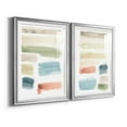 thumbnail image 2 of Wexford Home Watercolor Swatches I Premium Framed Print, 26.5" x 36.5" - Ready to Hang, Silver (Set of 2), 2 of 9