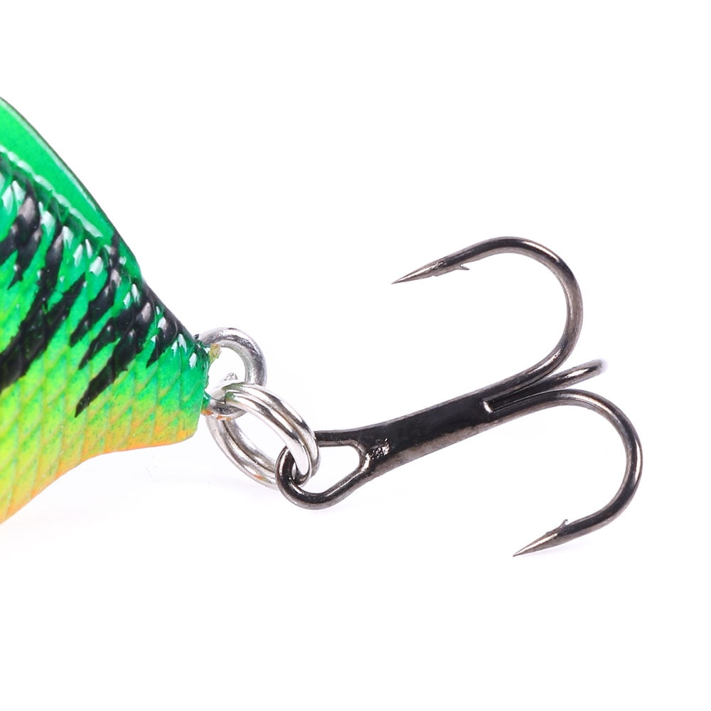 HENGJIA 8PCS Fishing Lures, Lipless Crankbaits for Bass, Minnow VIB Lifelike Hard Baits Sinking Fishing Jigs for Freshwater and Saltwater Bass, Trout, Walleye