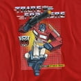 thumbnail image 2 of Transformers Optimus Prime Women's T Shirt, Red, Medium, 2 of 6