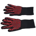 thumbnail image 4 of Gants Résistants à la Chaleur 800 °C Gants Lavables Isolants Ignifuges pour Barbecue Extérieur, 4 of 12