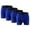 Blue, variant on 4PK Mens Boxer Briefs Breathable Tagless Underwear Soft Comfort Flex Waistband