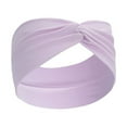 thumbnail image 4 of Diadema elástica Wosthever Banda para el cabello Violeta 5Conjunto, 4 of 6