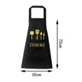 thumbnail image 4 of Tabliers de Cuisine pour Mari Femme Cadeaux Noir B 1, 4 of 7