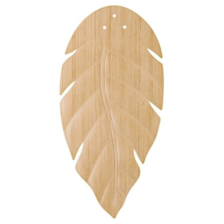 Oak Blades Light Kit - Kichler 370021 White Washed Oak Fan Blade Set of 5 for Crystal Bay Collection Fans