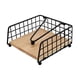 thumbnail image 3 of Organizador de servilletas con base de madera, soporte para servilletas de mesa, ideal para restaurantes y casas de campo. Negro, 3 of 9