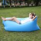 thumbnail image 2 of Sofá inflable para picnic en la playa para acampar: saco de dormir ultraligero y perezoso, cama de aire, saco de dormir portátil, tumbona para exteriores, 200 * 70 cm, azul, 2 of 5