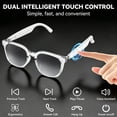 thumbnail image 3 of Smart Glasses warchody 2026 AI Bluetooth Open Ear Music, 3 of 9