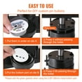 thumbnail image 4 of KFFKFF Button Maker, 1/1.25/2.28 inch(25/32/58mm) 3-IN-1 Pin Maker with 300pcs Button Parts, Ergonomic Arc Handle Punch Press Kit, Button Maker Machine with Panda Magic Book, For Children DIY Gifts, 4 of 9