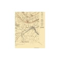 thumbnail image 4 of Topographical Map - Somerville New Jersey Quad - USGS 1898 - 23 x 27.88 - Vintage Wall Art, 4 of 5