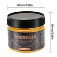 thumbnail image 2 of JilgTeok 2 Packs Wood Seasoning Beeswax Polish for Furniture Natural Wood Cleaner & Restorer for Cabinets, Floors, Home Cleaning Safe for All Treated Wood Surfaces, 2 of 7