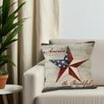 thumbnail image 6 of 4th of July PALIFEUR Pillow Covers, Indeoendence Day Throw Pillow Covers, 18 x 18 Inch Patriots Pillow Cover for Sofa Bedroom Coffice, Decorative Pillow Case, 6 of 6