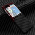 thumbnail image 1 of SaniMore for Samsung Galaxy Z Flip 5 6.7" 2023 Case, Slim Carbon Fiber Wireless Charging Shockproof Anti-drop Lens All-inclusive Heavy Duty Protective Anti-fingerprint Magnetic Case, Blackred, 1 of 10