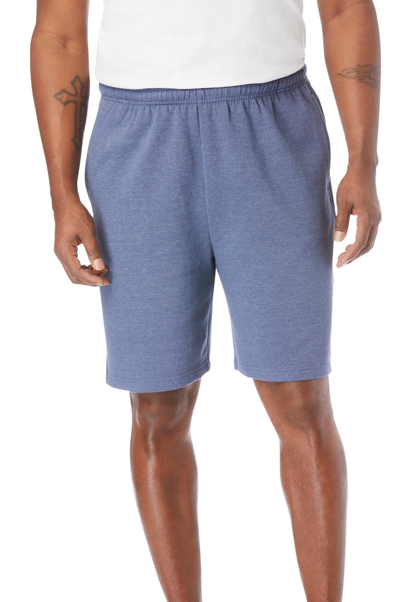 KingSize Men's Big & Tall Comfort Fleece Shorts 