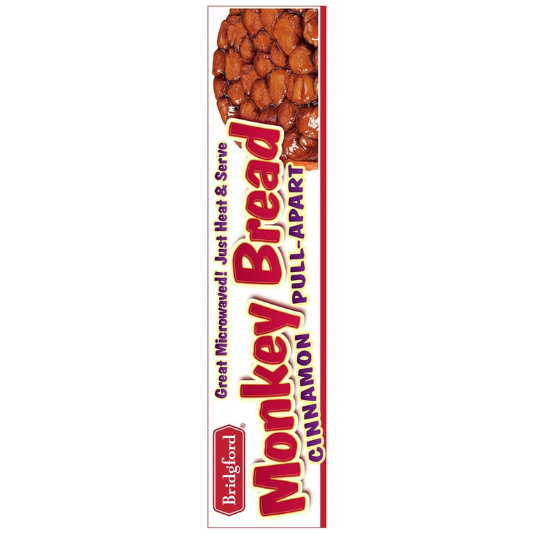 Bridgford Foods Frozen Heat and Serve Cinnamon Pull-Apart Monkey Bread, 16 Ounces