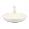thumbnail image 2 of Martha Stewart Everyday Rexford 9.5 Inch Ceramic Nonstick Aluminum Frying Pan in Linen, 2 of 6