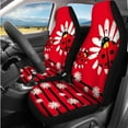 thumbnail image 2 of Uorisanigo Red Ladybug 14 Pack Car Accessories Set with Cars Seat Covers Auto Steering Wheel Accessories Seat Belt Pads Cars Headrest Cover Armrest Cover Water Cup Pad Soft Fashion for Car SUV, 2 of 6