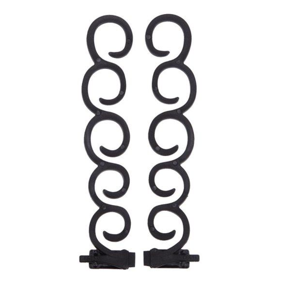 Lot de 2 Damklipp pour Cintres, Accessoires de Voyage, Cintres, Sangle pour Cintres, Bande de Bricolage, Vert